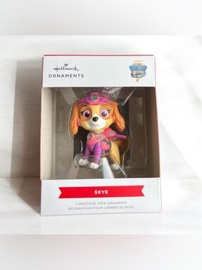 NEW Hallmark Paw Patrol The Movie Skye Christmas Tree Ornament